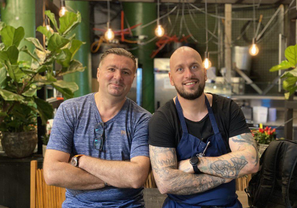 Chef Bob’s Pairing – Tomato and Burrata Salad & Olive Leaf Infusion