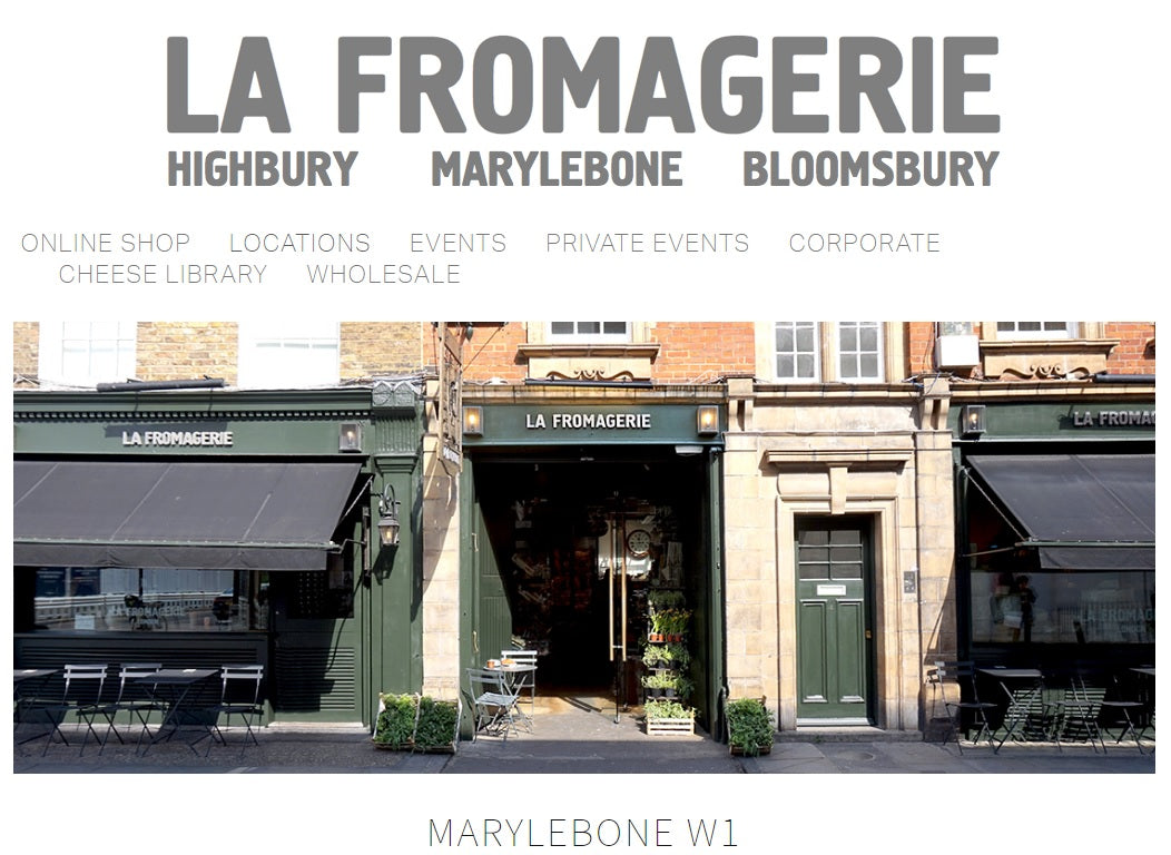 La Fromagerie Banner