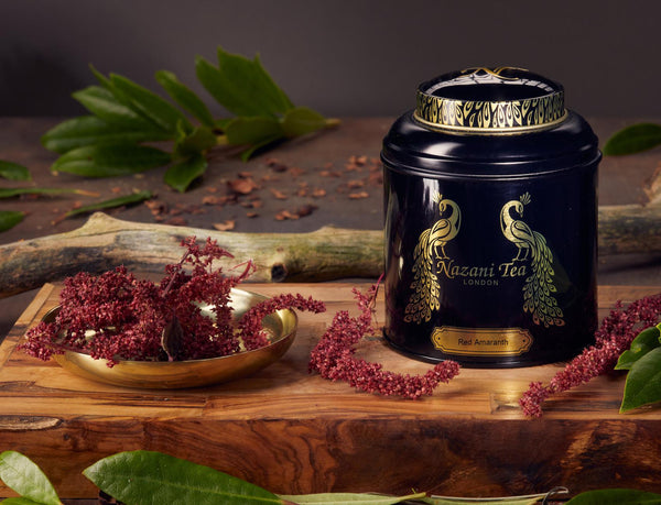 Award-winning Red Amaranth Flower I Nazani Tea London